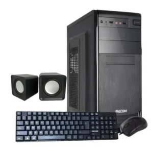 GABINETE KIT FALCOM CM-6816 TECLADO+MOUSE 500W NEGRO PARA MOTHER ATX Y MICRO ATX BOX