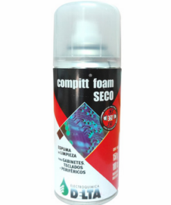 ESPUMA DELTA COMPITT FOAM SECO 180CC 150G LIMPIEZA GABINETES TECLADOS PERIFERICOS