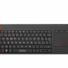 TECLADO NOGANET NKB-Q80 CON TOUCHPAD 2EN1 WIRELESS + BLUETOOTH 15 TECLAS MULTIMEDIA BOX -NO INCLUYE PILA 2XAAA-