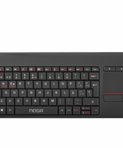 TECLADO NOGANET NKB-Q80 CON TOUCHPAD 2EN1 WIRELESS + BLUETOOTH 15 TECLAS MULTIMEDIA BOX -NO INCLUYE PILA 2XAAA-