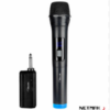 MICROFONO WIRELESS NETMAK NM-MC16 PROFESIONAL BOX -INCLUYE DONGLE 6.5MM A 3.5MM A BATERIA 14500 3.7V -NO INCLUYE PILAS 2XAA-