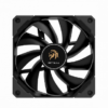 VENTILADOR 120 X 120MM NETMAK NM-12025 A 4 PINES MOLEX NEGRO EN BOLSA