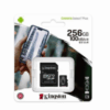 MEMORIA MICROSD 256GB KINGSTON 100MBS CANVAS UKCA CLASE 10 SDCS2/256GB BOX MEMORIA MICROSD 256GB KINGSTON 100MBS CANVAS UKCA CLASE 10 SDCS2/256GB BOX