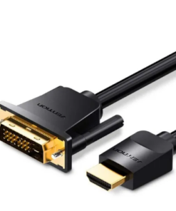 CABLE DVI M A HDMI M 3.00 MTS BIDIRECCIONAL ULTRA HD 4K 60HZ BLINDADO PREMIUM VENTION
