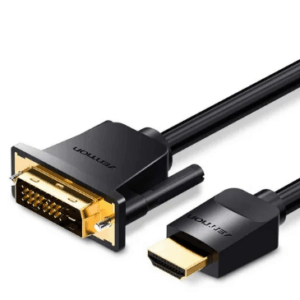 CABLE DVI M A HDMI M 3.00 MTS BIDIRECCIONAL ULTRA HD 4K 60HZ BLINDADO PREMIUM VENTION