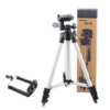 TRIPODE 3110 ALUMINIO HASTA 3KG ALTURA MAX 1M SOPORTE PARA CELULAR Y TORNILLO DE CAMARA BOX