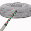 CABLE DE RED UTP CATEGORIA 6 X METRO GRIS