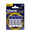 PILA ALCALINA AA VINNIC BLISTER X 4 UNIDADES