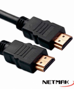 CABLE HDMI M-M 1.5 MTS NETMAK NM-C98 V2.0 4K ULTRA HD 3D 60FPS 2160P BOX