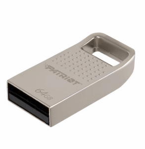 PENDRIVE 64GB PATRIOT TAB200 MINI MANO METALICO