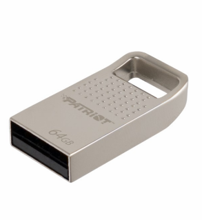 PENDRIVE 64GB PATRIOT TAB200 MINI MANO METALICO