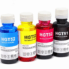JUEGO TINTA ALTERNATIVO COMPLETO GT 90ML HP INK TANK GT51 BLACK GT52 CYAN MAGENTA YELLOW