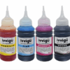 JUEGO COMPLETO TINTA IVVIGU 70ML X4 2010 ALTERNATIVO PARA CANON