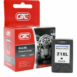 CARTUCHO GTC HP 21XL NEGRO H-21-XL 19.2ML BOX