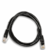 CABLE PATCH CORD 1.00 MTS CAT5E NEGRO