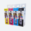 KIT TINTA ALTERNATIVA 664 70ML 4 COLORES BLACK MAGENTA CYAN YELLOW