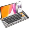TECLADO INALAMBRICO Y BLUETOOTH NOGANET NKB-Q30 2EN1 GRIS Y NEGRO BOX -NO INCLUYE PILA 1XAAA TECLADO INALAMBRICO Y BLUETOOTH NOGANET NKB-Q30 2EN1 GRIS Y NEGRO BOX -NO INCLUYE PILA 1XAAA