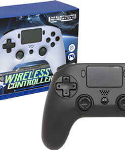 GAMEPAD FOX HS-PS456 PS4 PC ANDROID IOS 3 BOTONES EXTRAS M1 M2 RESET INCLUYE CABLE USB TIPO C INALAMBRICO ALTERNATIVO