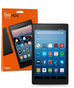 TABLET 8 AMAZON FIRE HD8 KINDLE HEXACORE 2GB RAM 64GB STORAGE WIFI BLUETOOTH DOBLE CAMARA IPS BOX