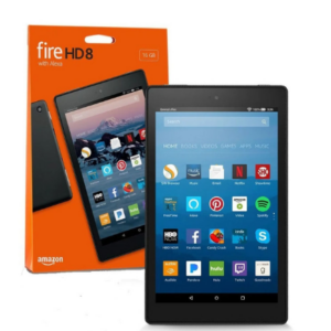 TABLET 8 AMAZON FIRE HD8 KINDLE HEXACORE 2GB RAM 64GB STORAGE WIFI BLUETOOTH DOBLE CAMARA IPS BOX