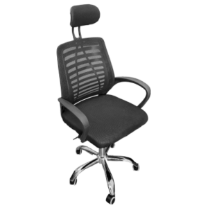 SILLA OFICINA RECLINABLE ELEVACION AJUSTABLE BASE DE ACERO HASTA 99KG BOX
