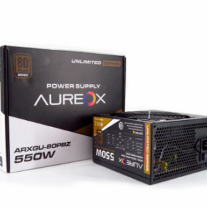 FUENTE ATX 550W AUREOX ARXGU-80PBZ 80 PLUS BRONZE BOX