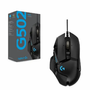 MOUSE USB LOGITECH G502 GAMING HERO 25600DPI BLACK 910-007198 BOX