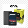 TABLET 7 ONN SURF GEN3 QUADCORE 2.0GHZ 2GB RAM 32GB STORAGE CAM FRONTAL Y TRASERO 2MP BLUETOOTH LCD TOUCHSCREEN AND12 GO EDITION 2319A BOX