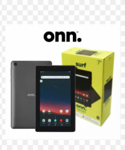 TABLET 7 ONN SURF GEN3 QUADCORE 2.0GHZ 2GB RAM 32GB STORAGE CAM FRONTAL Y TRASERO 2MP BLUETOOTH LCD TOUCHSCREEN AND12 GO EDITION 2319A BOX