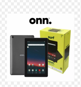 TABLET 7 ONN SURF GEN3 QUADCORE 2.0GHZ 2GB RAM 32GB STORAGE CAM FRONTAL Y TRASERO 2MP BLUETOOTH LCD TOUCHSCREEN AND12 GO EDITION 2319A BOX