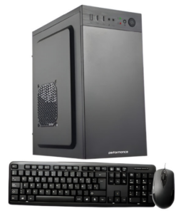 GABINETE KIT PERFORMANCE MATE TEC+MOU 500W NEGRO NEGRO PARA MICRO-ATX / MINI-ITX BOX