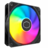 VENTILADOR COOLERMASTER PARA GABINETE SICKLEFLOW EDGE 120 ARGB NEGRO 120MM 4 PIN PWM BOX