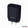 CARGADOR 220V 5V 9V 12V USB TIPO C H NETMAK NM-CP5 25W CARGA RAPIDA SIN CABLE BOX