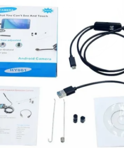 ENDOSCOPIO BOROSCOPIO CAMARA USB INSPECCION CON LUZ LED HY001 BOX