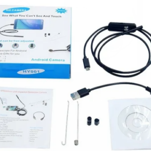 ENDOSCOPIO BOROSCOPIO CAMARA USB INSPECCION CON LUZ LED HY001 BOX