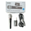 MICROFONO DUAL WIRELESS / CABLE WEISRE WM-316G