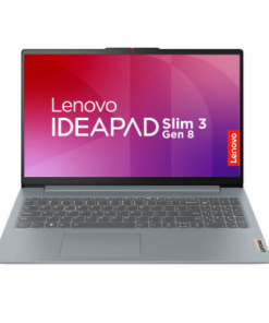 NOTEBOOK LENOVO IDEAPAD SLIM 3 15AMN8 15.6 FHD AMD RYZEN 5 7520U 8GB SSD256 W11H 82XQ00EBUS TECLADO INGLES NUMERICO COLOR ARCTIC GREY ** GARANTIA 6 MESES **