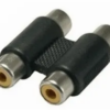 ADAPTADOR 2 JACK RCA H A 2 JACK RCA H