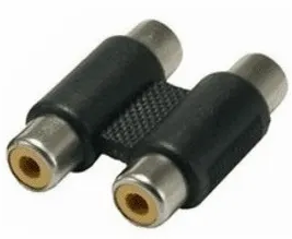 ADAPTADOR 2 JACK RCA H A 2 JACK RCA H