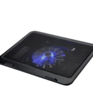 BASE NOTEBOOK N19 1XCOOLER140MM SILENCIOSO COLOR AZUL CABLE USB 30CM DE 12 A 17 PULGADAS 32.5X25CM