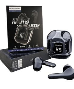 AURICULAR IN EAR AIR31 ULTRAPODS MAX BATERIA BASE 300MAH BATERIA AURICULAR 30MAH BLUETOOTH 5.3 NEGRO BOX