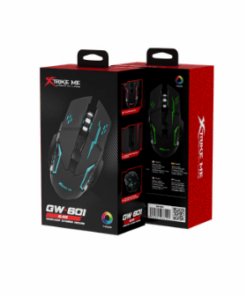 MOUSE GAMER WIRELESS XTRIKE ME GW-601 3200DPI 2.4G 7 COLOR BACKLIGHT