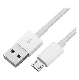 CABLE USB 2.0 A MICRO USB 2.00 MTS NOGANET BLANCO USB M01 EN BOLSA