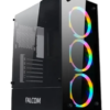 GABINETE FALCOM G-8012 ATX MICROATX ITX LATERAL TEMPLADO 2XUSB2.0 1XUSB3.0 JACK 3.5MM INCLUYE 3X120MM RGB 335X200X450MM NEGRO SIN FUENTE GABINETE FALCOM G-8012 ATX MICROATX ITX LATERAL TEMPLADO 2XUSB2.0 1XUSB3.0 JACK 3.5MM INCLUYE 3X120MM RGB 335X200X450MM NEGRO SIN FUENTE