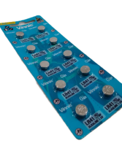 PILA LR41 VINNIC X UNIDAD 1.5V DIMENSIONES 7.9X3.6MM