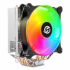 COOLER RAPTOR CRYO 92MM 92X92X25MM RGB 2000RPM TDP 95W CONECTOR 3 PINES VENTILADOR INTEL 775 1150 1151 1155 1156 1200 1700 AMD AM2 AM2+ AM3 AM3+ AM4 AM5 FM1 FM2 INCLUYE GRASA SILICONADA