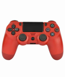 JOYSTICK SONY PS4 PLAYSTATION 4 BLUETOOTH INCLUYE CABLE MICRO USB ROJO REPLICA