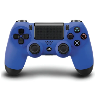 JOYSTICK SONY PS4 PLAYSTATION 4 BLUETOOTH INCLUYE CABLE MICRO USB AZUL REPLICA