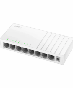 CUDY SWITCH 8 PORT 10 100MBPS DESKTOP FS108D -INCLUYE TRANSFORMADOR 5V 0.55A