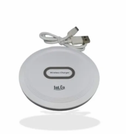 BASE CARGADOR INALAMBRICO INTCO WF15 5V 9V 15W TRANSMISION INALAMBRICA 5W 7.5W 10W 15W DIMENSIONES 101X11.5MM -REQUIERE CARGADOR DE PARED CON USB HEMBRA